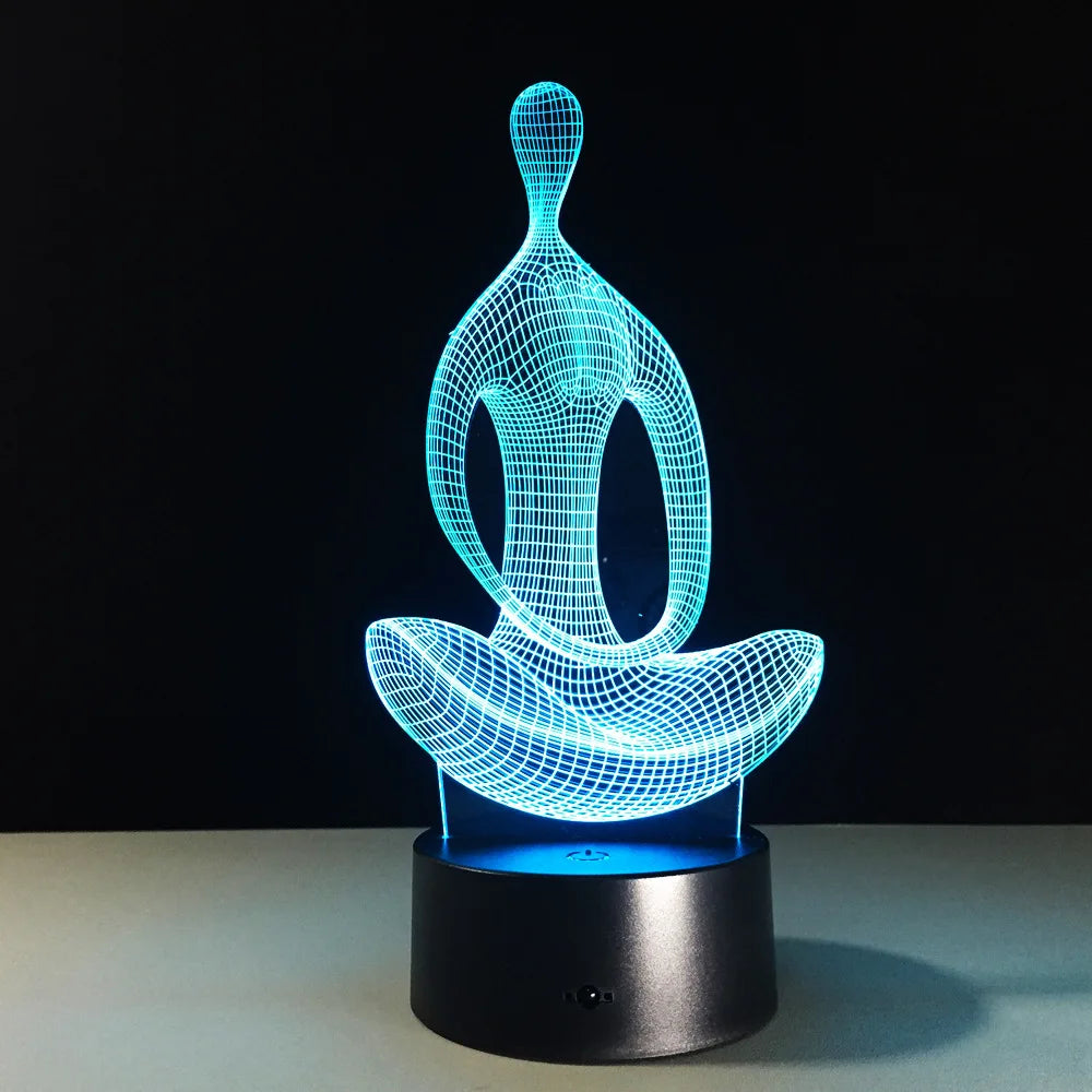 3D LED HOLOGRAM Lamp