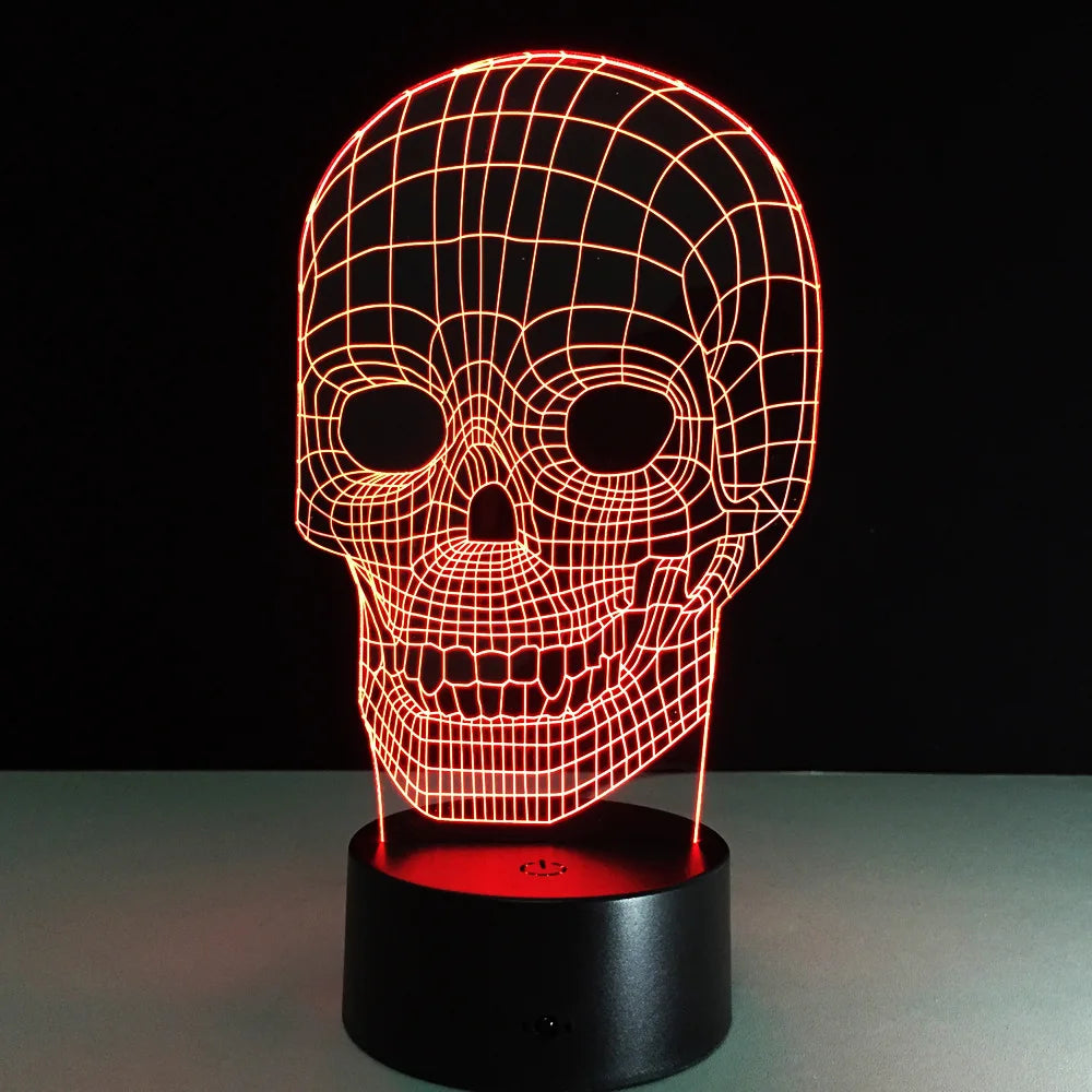 3D LED Face Holograms