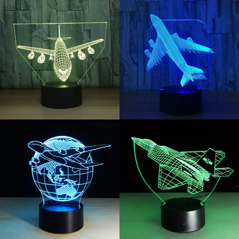 3D LED Plane HOLOGRAMS